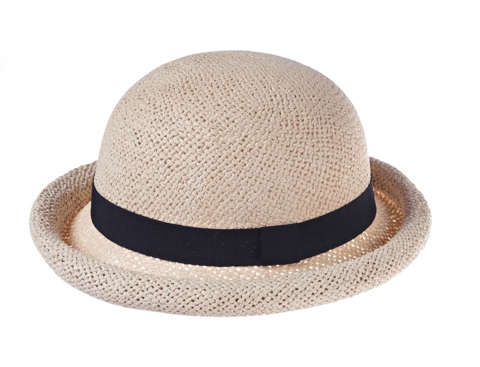 Straw hat with black trim _18, 22.99 Euro, 36.90 CHF, 89.90 PLN