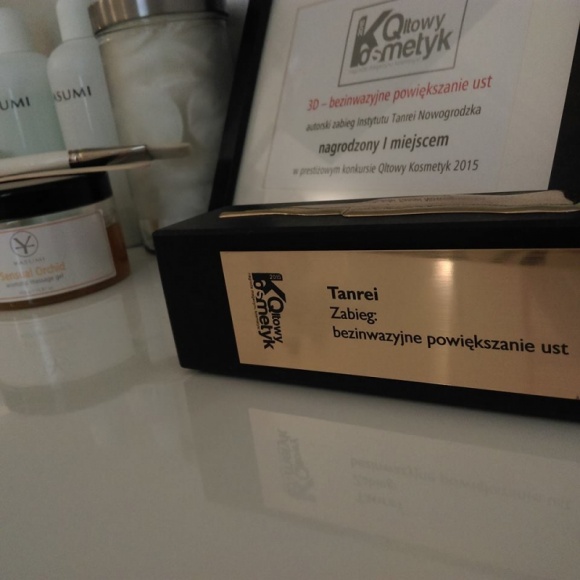 Instytut Tanrei Nowogrodzka nagrodzony w konkursie Qltowy Kosmetyk 2015