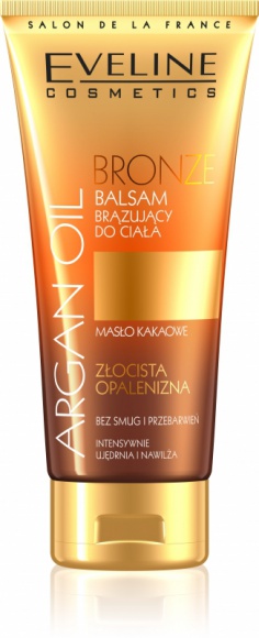 Eveline Cosmetics BRONZE Balsam Brązujący do ciała z serii ARGAN OIL