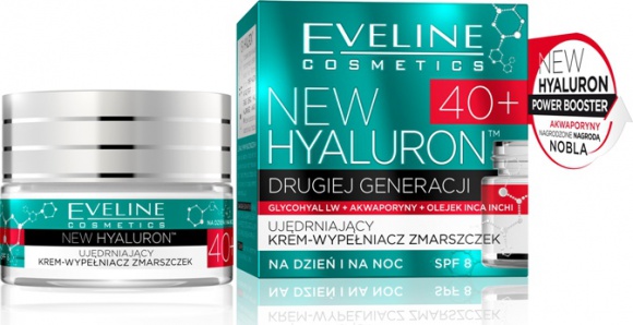 Eveline Cosmetics NEW HYALURON™ Ujędrniający Krem-Wypełniacz Zmarszczek 40+