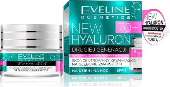 Eveline Cosmetics NEW HYALURON™ Krem-Maska na głębokie zmarszczki