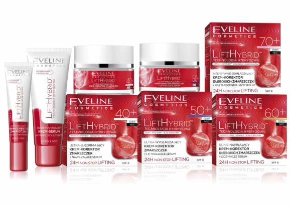 Eveline Cosmetics nowa linia kosmetyków do cery dojrzałej Lift Hybrid