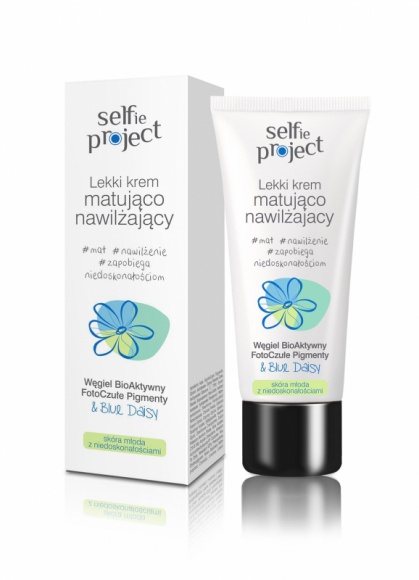Selfie Project Lekki krem matująco nawilżający