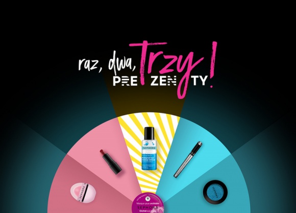 TRZY miniprodukty Sephora w prezencie