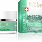 Eveline Cosmetics Maseczka Oczyszczająco – Wygładzająca Zielona Glinka Facemed+