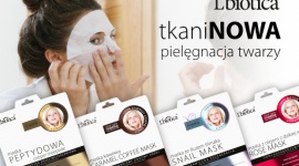 TkaniNOWE maski L’biotica LIFESTYLE, Uroda - L’biotica jako jedna z pierwszych firm przedstawiła Polkom maski na tkaninie do pielęgnacji twarzy, inspirowane koreańskim rytuałem.