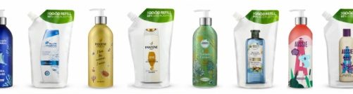 Wszystkie szampony Procter & Gamble dostępne w opakowaniach wielokrotnego użytku